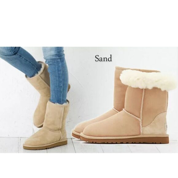 UGG Australia Classic Short 5825 Boots sz 9 - Picture 1 of 12
